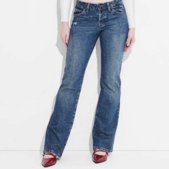 wild fable Denim - NWT Wild Fable Women's Easy Rigid Low Rise Boot Cut Jeans- Medium Wash Size 2